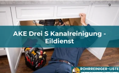 Rohrreinigung in Bad Reichenhall 1 AKE Drei S Kanalreinigung - Eildienst
