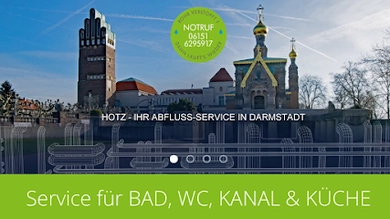 Rohrreinigung in Darmstadt 3 HOTZ ABFLUSS - SERVICE