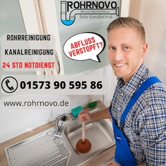 Rohrreinigung in Gießen 2 Rohrnovo Rohrreinigung-Kanalreinigung